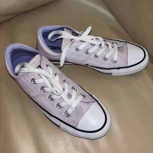 Converse Light Purple Low-Top Sneakers